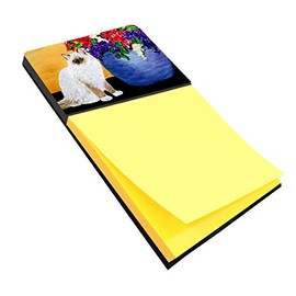 Caroline's Treasures SS8604SN Cat - Ragdoll Refiillable Sticky Note Holder or Postit Note Dispenser, Large, Multicolor