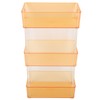 Acrylic Bathroom Storage Rack 3 Tiers Bathroom Counter Organizer Countertop
