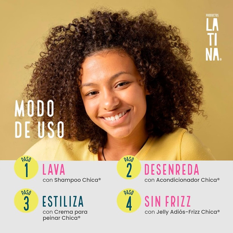 LATINA® Crema para Peinar - CHICA® Crema para Peinar Rizos