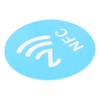 20 Pcs ID5200 NFC Stickers Adhesive Label Round 40mm Anti