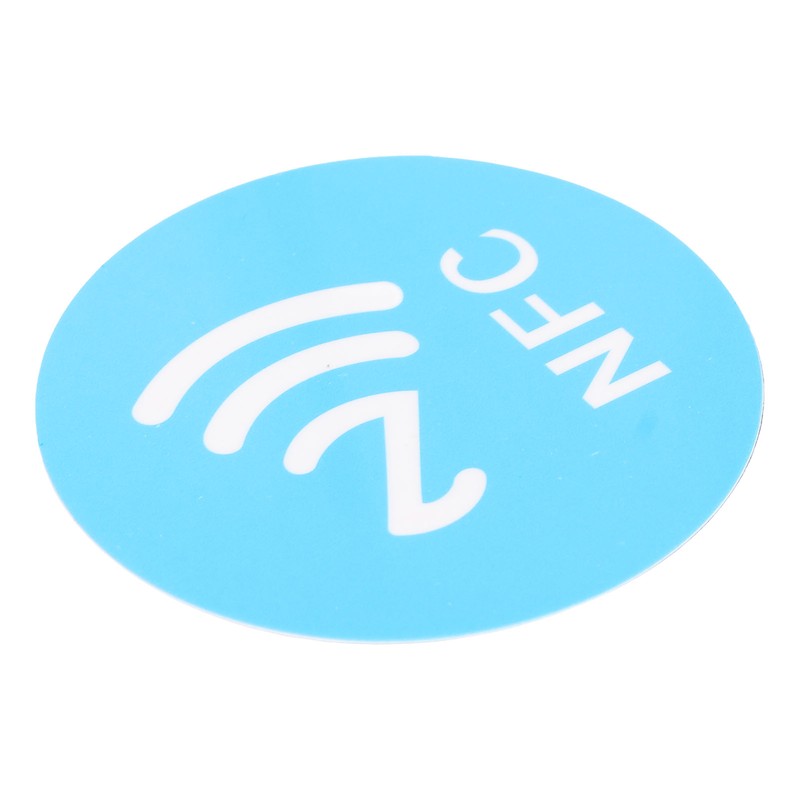 20 Pcs ID5200 NFC Stickers Adhesive Label Round 40mm Anti