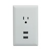 RCA WP2UWR USB Wall Plate