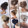 Messy Bun Clip in Bun Hair Extensions Claw Clip Hair