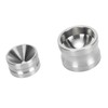 2PCS Bone Meal Cup Stainless Steel Mixing Bowl High Temperature