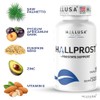 Hallusa Natural HALLPROST Próstata Inflamada Prostatitis Pastillas para la próstata,