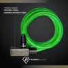 LION TOOLS Candado Para Bicicleta Espiral Cadena Cable De Llave