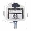 KONKENIE 6Pcs Stainless Steel Door Lock Trailer Tool Box T-Handle