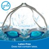 Water Gear Vector Anti-Fog Goggle, Teal Lens/Silver STRP