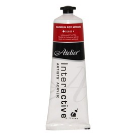 Atelier Interactive Acrylic Paint - 80ml - Cadmium Red Medium Series 4 (640)