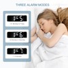 Ankilo 180° Projection Alarm Clock, Newest Alarm Clock Bedside with