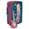 Depesche 6383 Pencil Case Triple Topmodel Popstar Guitar – Blue