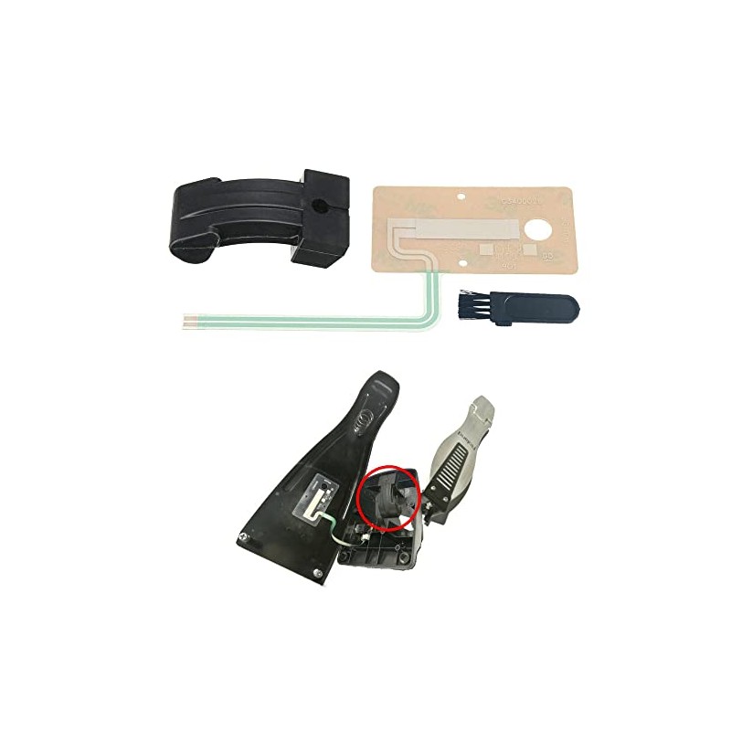 Jecck Hi-Hat Pedal Sensor Actuator With Rubber Part For Roland
