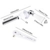 Colexy Toilet Handle Replacement Cistern Lever, Ceramic Toilet Flush Lever