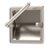 Gatco 751 Recessed Pivoting Toilet Paper Holder, Wall Mounted, Heavy