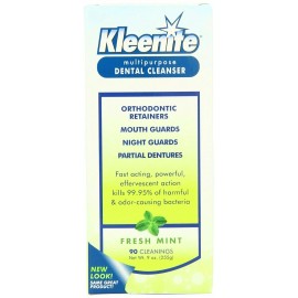 Regent Labs Kleenite Multipurpose Dental Cleanser Fast Acting Powerfull Fresh Mint 9oz