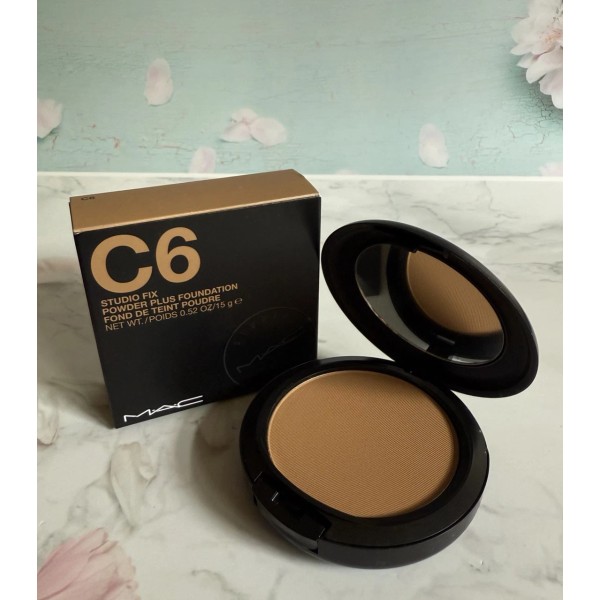 M·A·C C6 ~ MAC Studio Fix Powder Plus Foundation, Full