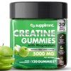 Supplmnt. Creatine Gummies 5000mg 120ct Max Strength for Men and