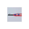 Knipex KNIPEX CutiX? Universalmesser, mit Stabilisierungsschiene, Klingenverriegelung, 18 mm Abbrechklinge,