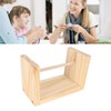 Horizontal Yarn Holder 20cm Spindle Length Increase Speed DIY Wooden