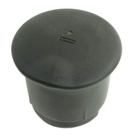 BLACK PLASTIC CUP HOLDER ASHTRAY ASH TRAY