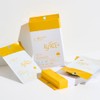 ALFACE Yellow Essential Mask, 4 Pieces, Vitamin Care, Moisturizing Mask,