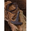 Battle Merchant Viking Thor's Hammer Pendant, Hand Forged, Steel
