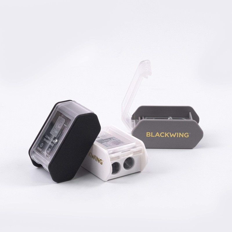 Blackwing Blackwing Two-Step Long Point Pencil Sharpener, White Color, German