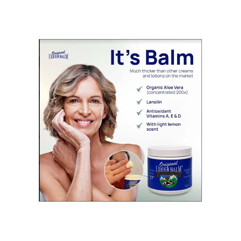 Original Udder Balm Moisturizing Cream 16oz Jar by Original Udder