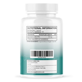 Vinco Spermidine Supplement - 10mg x 120 High Strength Spermidine Capsules - 99% Purity - Supports Healthy Ageing & Longevity - Non GMO & Gluten Free - Made in The UK