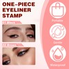 2 Pcs Gel Eyeliner Pencil Set, 2025 New Foldable Eyeliner