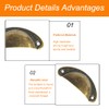 Shell Handle, 4 Pcs Retro Door Handle, Cabinet Handles, Shell