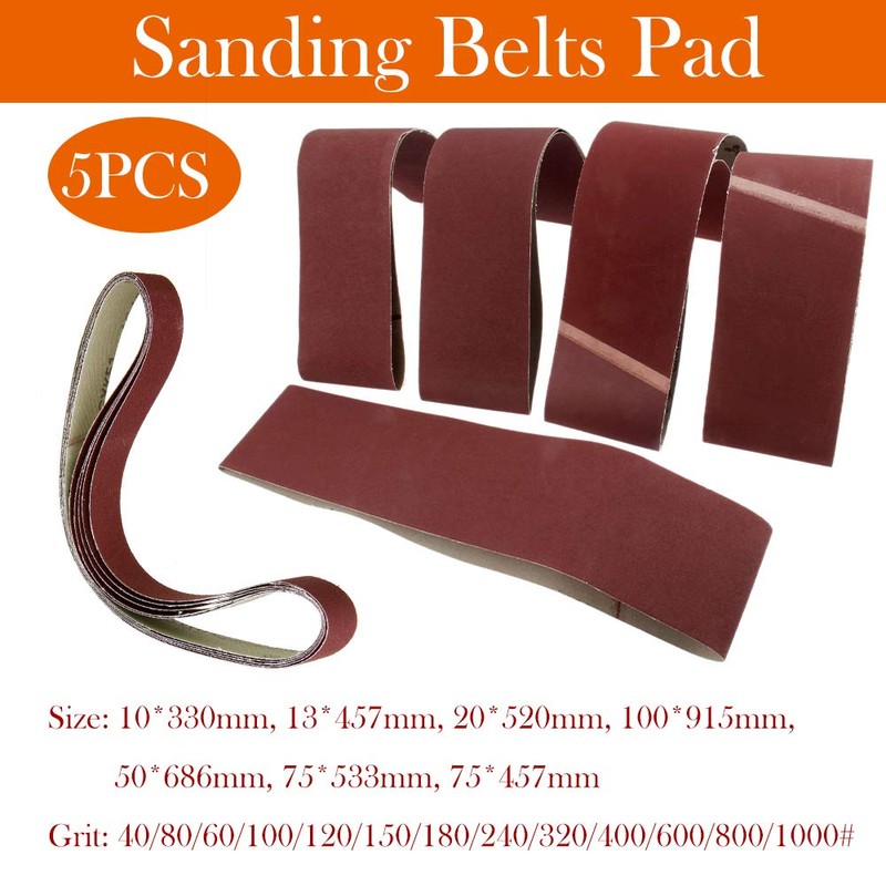 SUPERTOOL 100mm x 915mm Sanding Belts - Aluminium Oxide Power-Sander