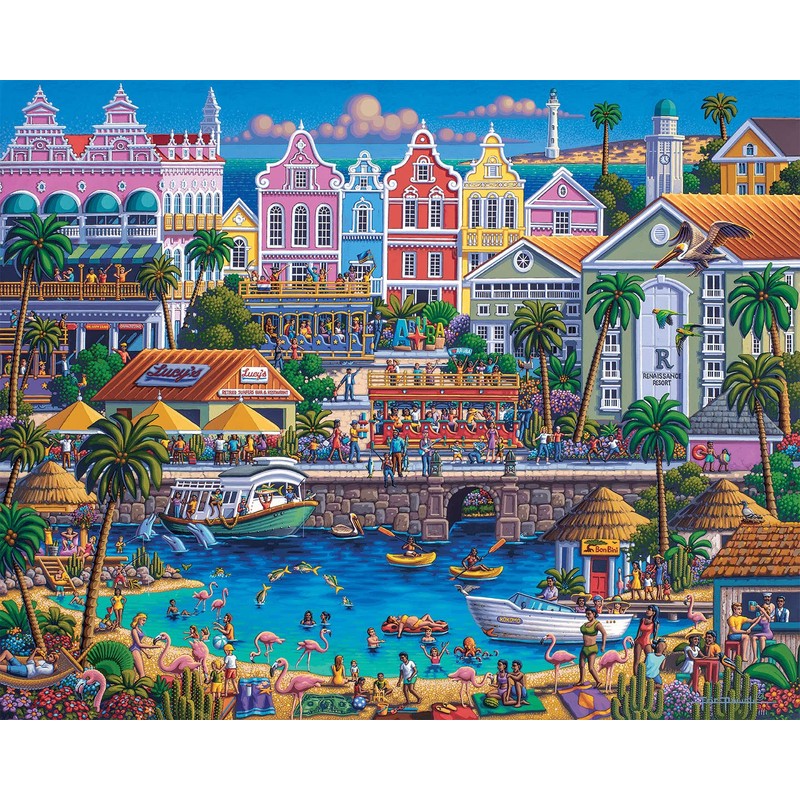 Dowdle Jigsaw Puzzle - Aruba - 500 Piece