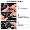 Polodunn for 2023-2025 Honda Pilot Accessories, 5pcs Aluminum Alloy Knob