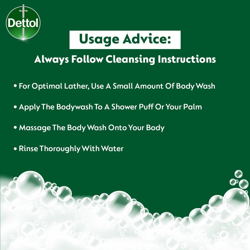 Dettol Bundle of 12 Dettol Shower Gel Body Wash Assorted