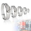 G-PLUS Silicone Radiator Coolant Hose Pipe Kit Clamps Compatible With
