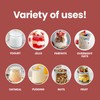 Ultimate Yogurt Jars - Make More Delicious Yogurt! 8 Count