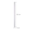Relaxdays Anti Rutsch Streifen, 17er Set, 60 cm lang, Kunststoff,