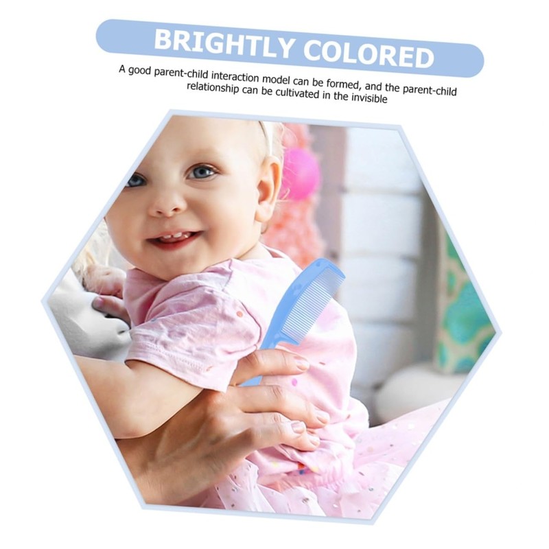 ORFOFE 3 Sets Baby Hair Washing Brush Kit Infant Comb