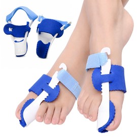 TEHJAM 2 Pezzi Alluce Valgo Correttore,Tutore Alluce Valgo,Regolabile Correttore Dei Piedi Per Donna e Uomo Proteggi Dita Piedi,Sollievo Dal Dolore
