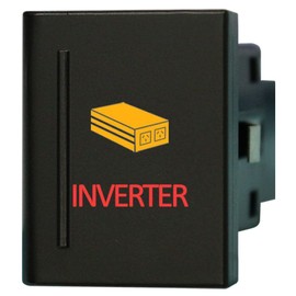 12V 3A ON/Off Push Button Switch Inverter for Volkswagen VW Amarok Lower Panel Left Side Dual LED in Amber RED
