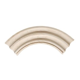 Craps Table Curved Corner Chip Rail