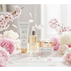 MARIE DARGAN Kit Facial de 3 Piezas con Limpiador Champagne de 125 ml, Srum Oro Antiedad de 30 ml y Crema Facial de Da Oro de 50 g, Hidratante,...    