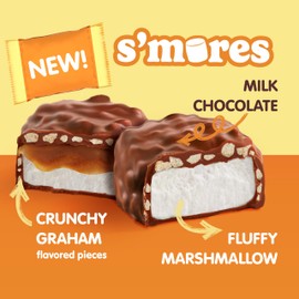 WHITMAN'S S'Mores Caramel Milk Chocolate Candy, Bag 7.3. oz