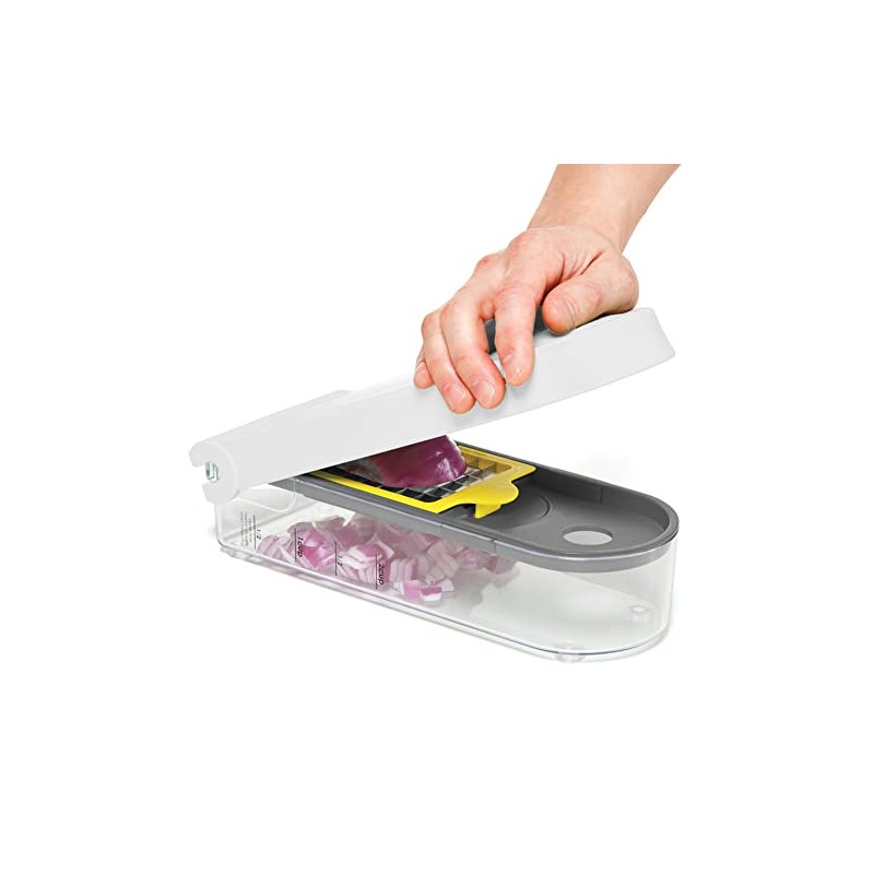Progressive 6752125 Prepworks Gray & White Plastic Food Chopper -