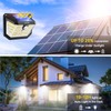 TECKNET 231 LED Solar Motion Lights Outdoor Waterproof, 4 Pack