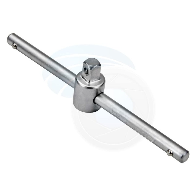 Harden 1/4in Drive Sliding T Bar Handle Socket Wrench Spanner