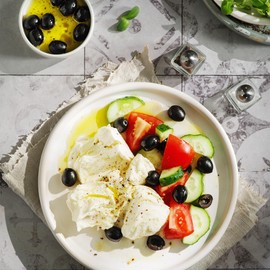 Premium Pitted Black Olives - 19 oz Canned Olives for Salads, Pizzas, Appetizers & Mediterranean Dishes, No Preservatives