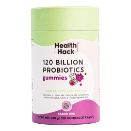 120 Billones Probioticos En Gomitas 180 Gummies Para 3 Meses