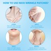 Jungshea Reusable Silicone Neck Wrinkle Patches, Anti Aging Silicone Wrinkle